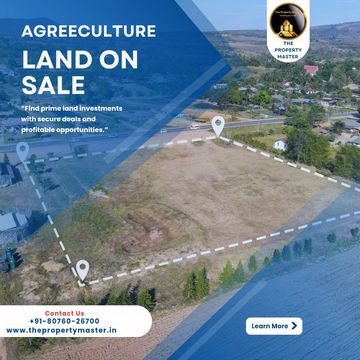 Agriculture land for sale with secure deals and investment opportunities.