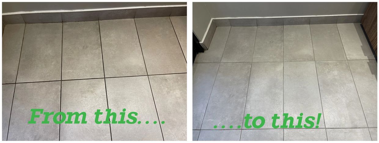 Cleaning tile and grout has never been easier.