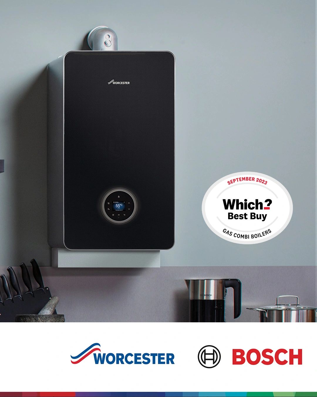 Worcester Bosch, 12 Year Guarantee - ProGas - Stoke-on-Trent, England