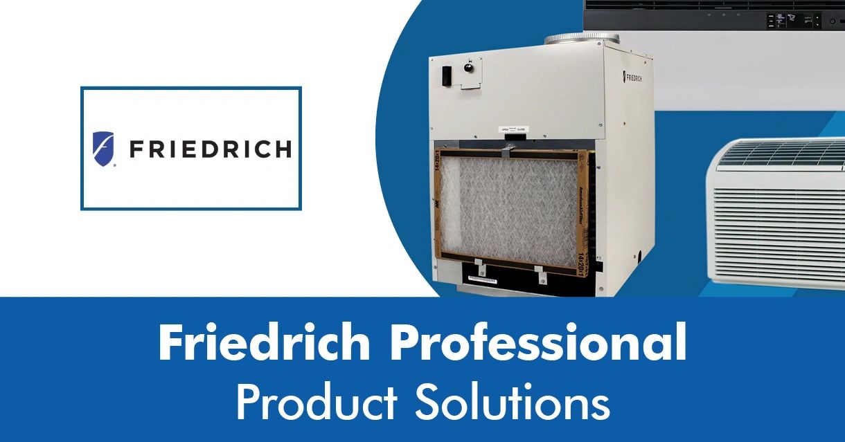 Friedrich manufactures air conditioners for every conceivable use