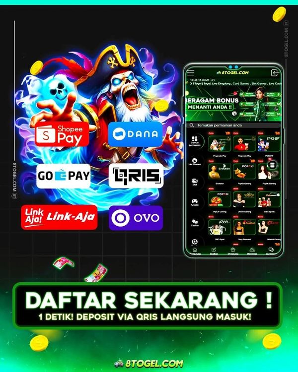daftar sekarang di 8togel game slot terbaik 2026