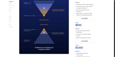As an investor or producer, you’ll play a crucial role in bringing unique stories to life. Join us.