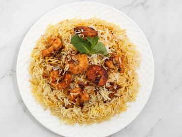 Shrimp Biryani