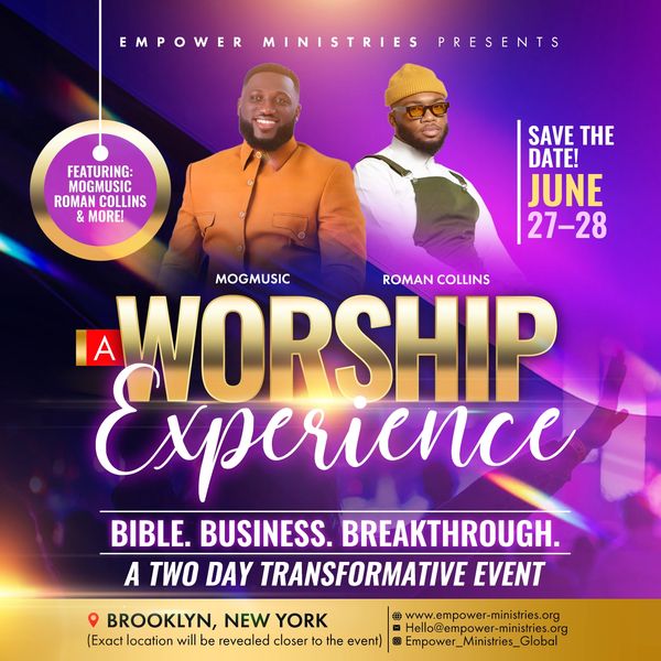 Empower Ministries June Event flyer