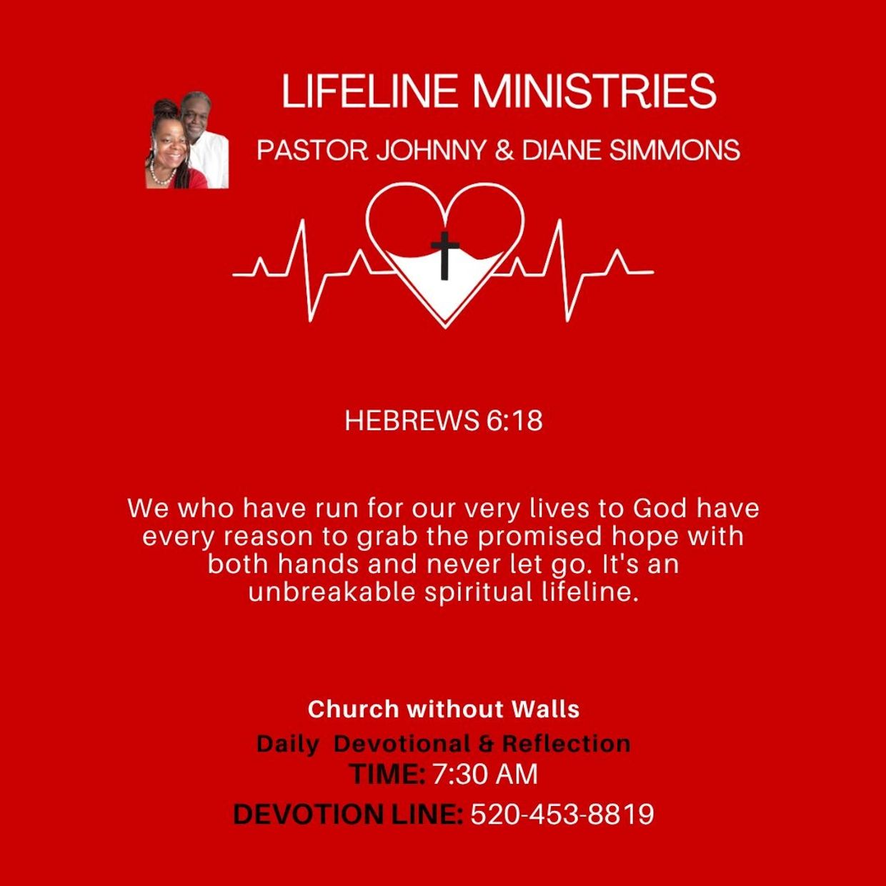 Lifeline Ministries Hebrews  Ad 