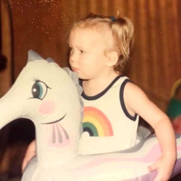 Tiffany Tweekrem as a child