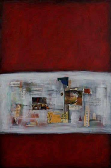 Yong Sook Kim-Lambert_Abstract painting_Art contemporain_Contemporay Canadian Artist_ Mixed media