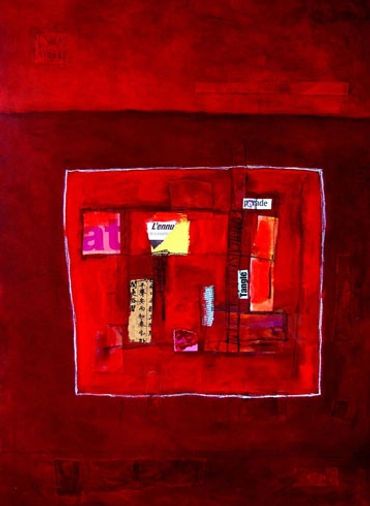 Yong Sook Kim-Lambert_Abstract painting_Art contemporain_Contemporay Canadian Artist_ Mixed media