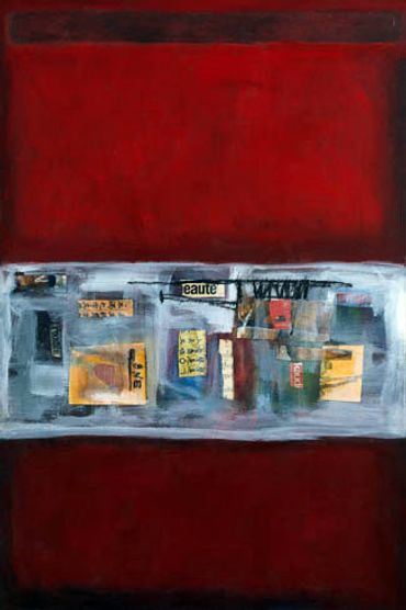 Yong Sook Kim-Lambert_Abstract painting_Art contemporain_Contemporay Canadian Artist_ Mixed media