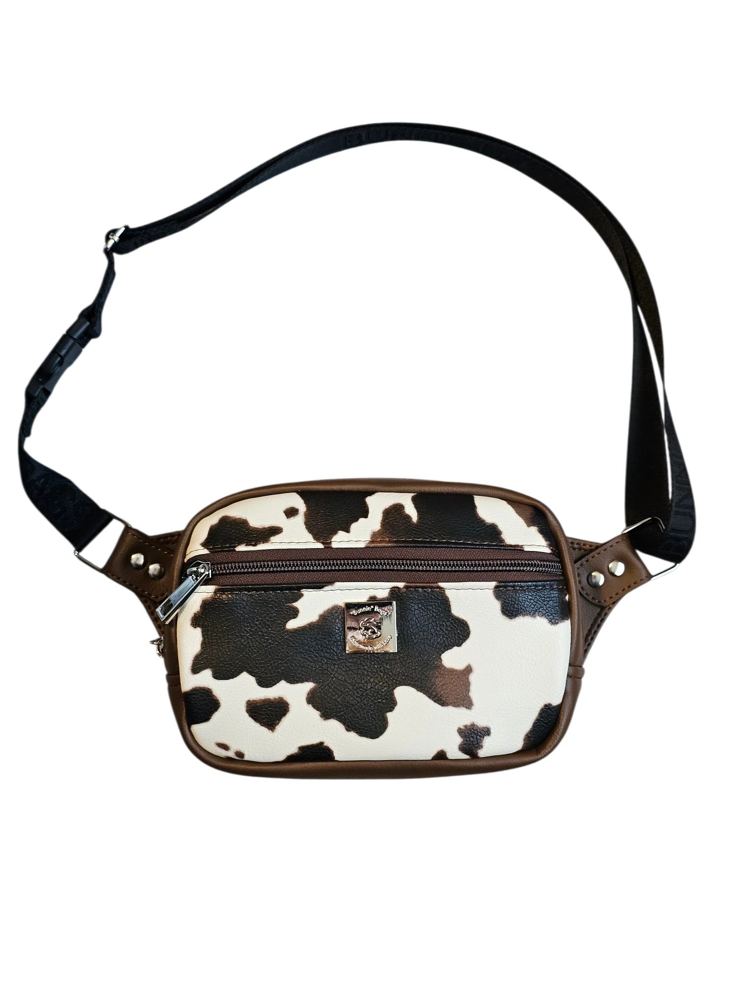 Rayna Sling Bag Cow print faux leather crossbody