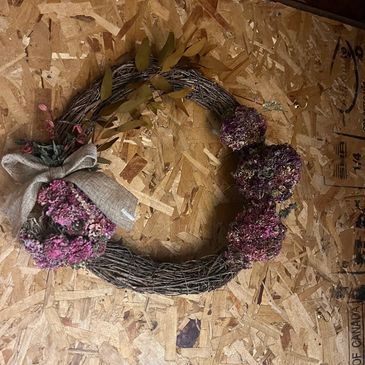 Dried Flower Wreaths in Stillwater OK