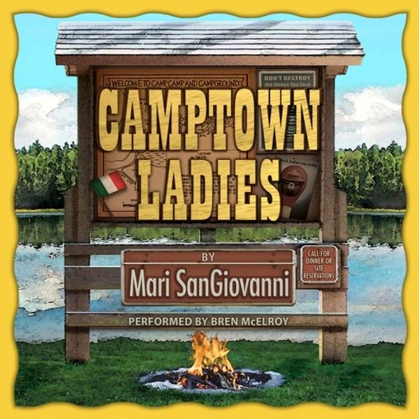 Camptown Ladies Audiobook, Lesbian Romantic Comedy, LBGQT Audiobooks, MA Writer, RI Writer, Female 