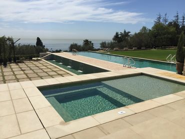 Pool and Spa in Malibu