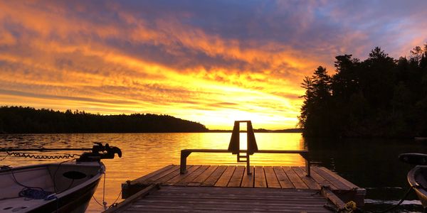 Experience a fishing lodge located in Northern Alberta surrounded by the  Borreal forrest, Canada