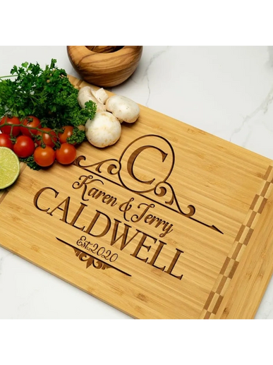 Personalized Cutting Board,  Christmas Gifts for Women and Men - Wedding Gifts