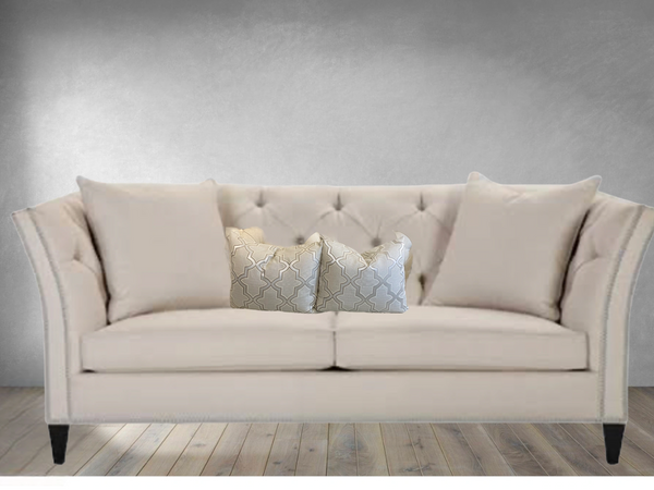  Ethan Allen. Shelton sofa tufted by hand
high-end consignment furniture store in Vero Beach