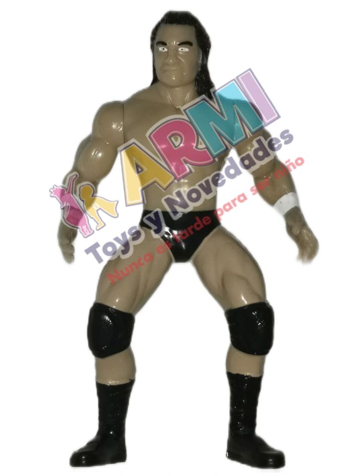 Figura muñeco Luchador grande modelo Negro Casas