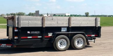 10 yard dump trailer