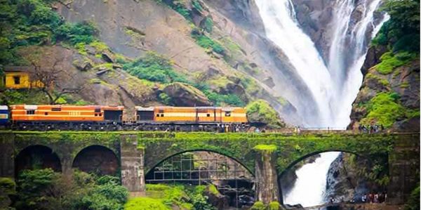 Dudhsagar Waterfalls Goa