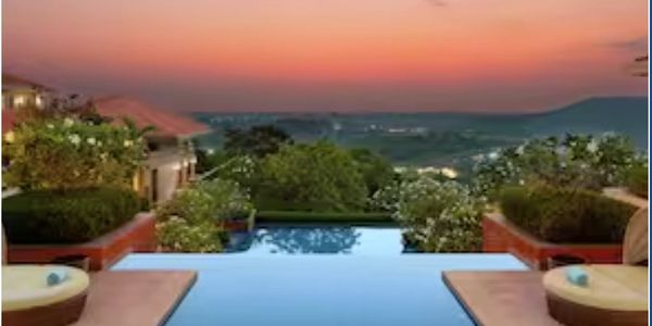 Roof Swimming pool at Hilton Goa Candolim Goa