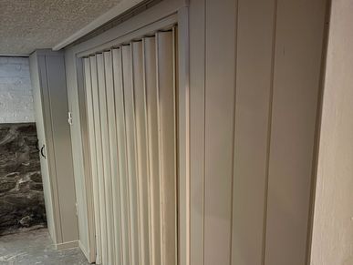 Replaced rotten cellar wall 