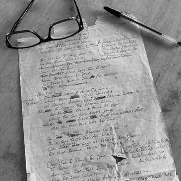 Rough Draft of Lyrics