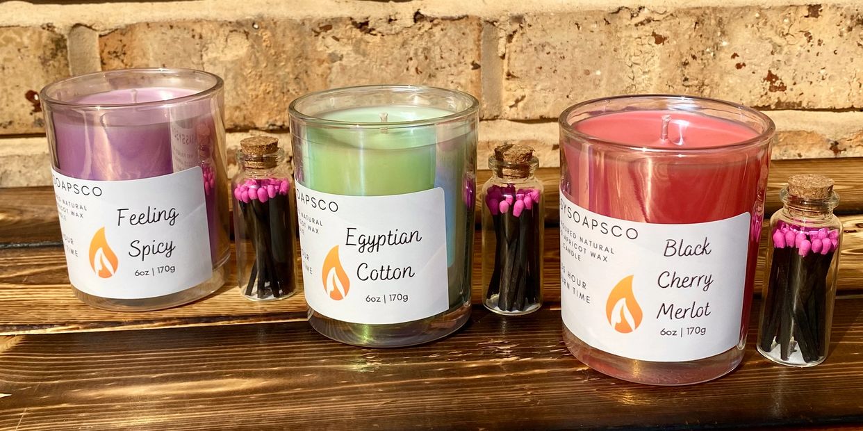 Clean burning candles, Spring candles, summer candles, scented candles, gift candle, spring scents