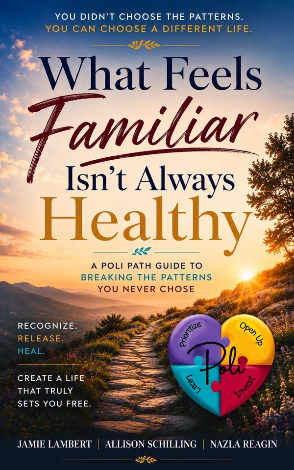 Inspirational book cover about breaking unhealthy familiar patterns.