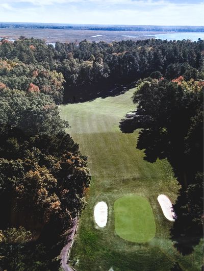 Ariel view of hole #2