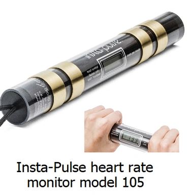 Insta-Pulse heart rate monitor model 105 versatile institutional  model with anti-bacterial sensors.