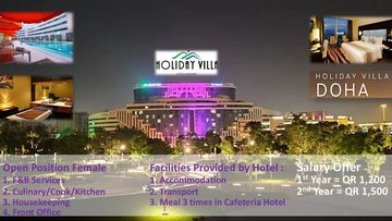 Hospitality Workers in Doha Qatar
 