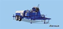 Schlebach roll forming machine on trailer.