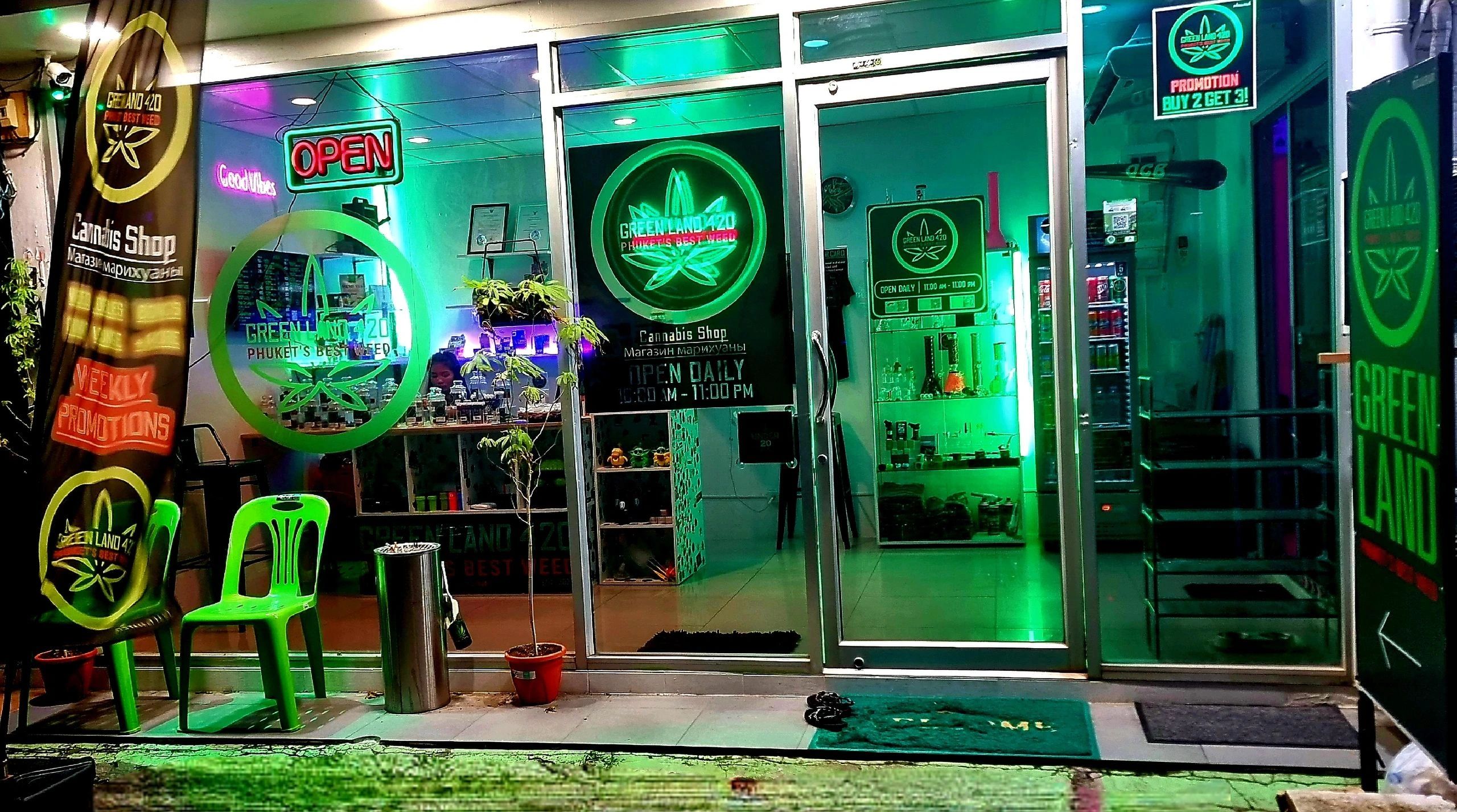 Greenland 420 Cannabis Club Location Kata Beach Phuket