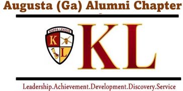 Logo of Augusta (Ga) Alumni Chapter with KL shield and values.