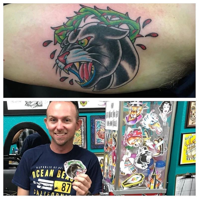 Tattoo Gumball Machine