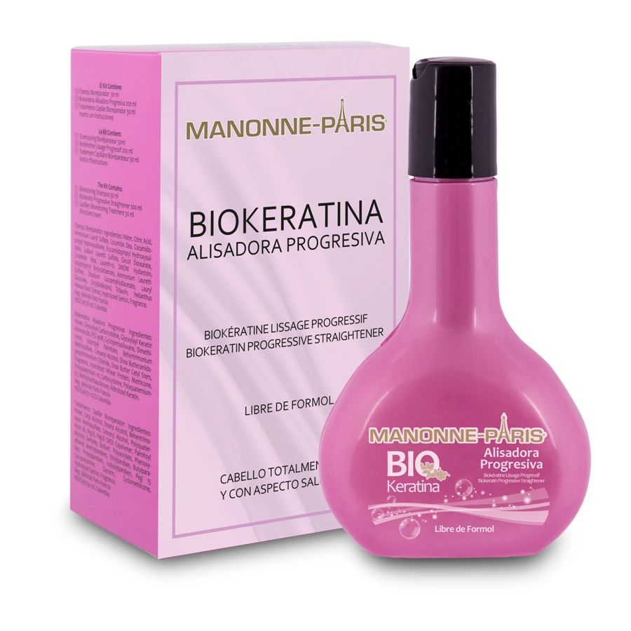 Capilar Bio Keratina Alisadora Progresiva Manonne Paris Como Hacer
