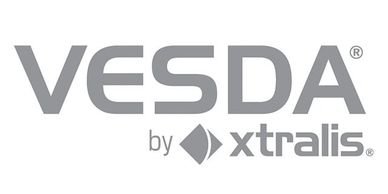 Logo of VESDA by Xtralis.
