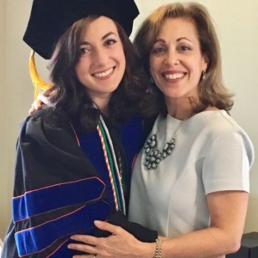 With my daughter at her law school graduation