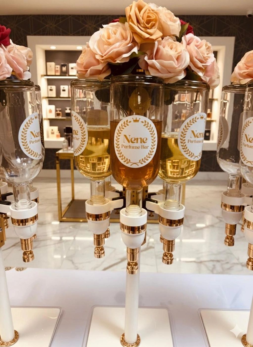 What We Offer

	•	Custom Perfume Experience – Guests can sample, blend, and take home their own