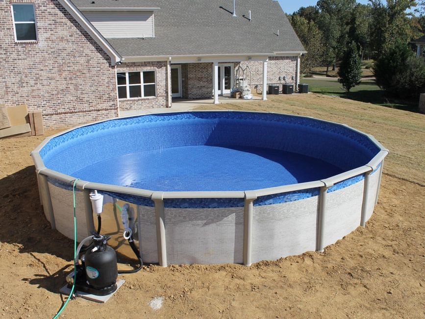  Above Ground Swimming Pool Liners for Simple Design