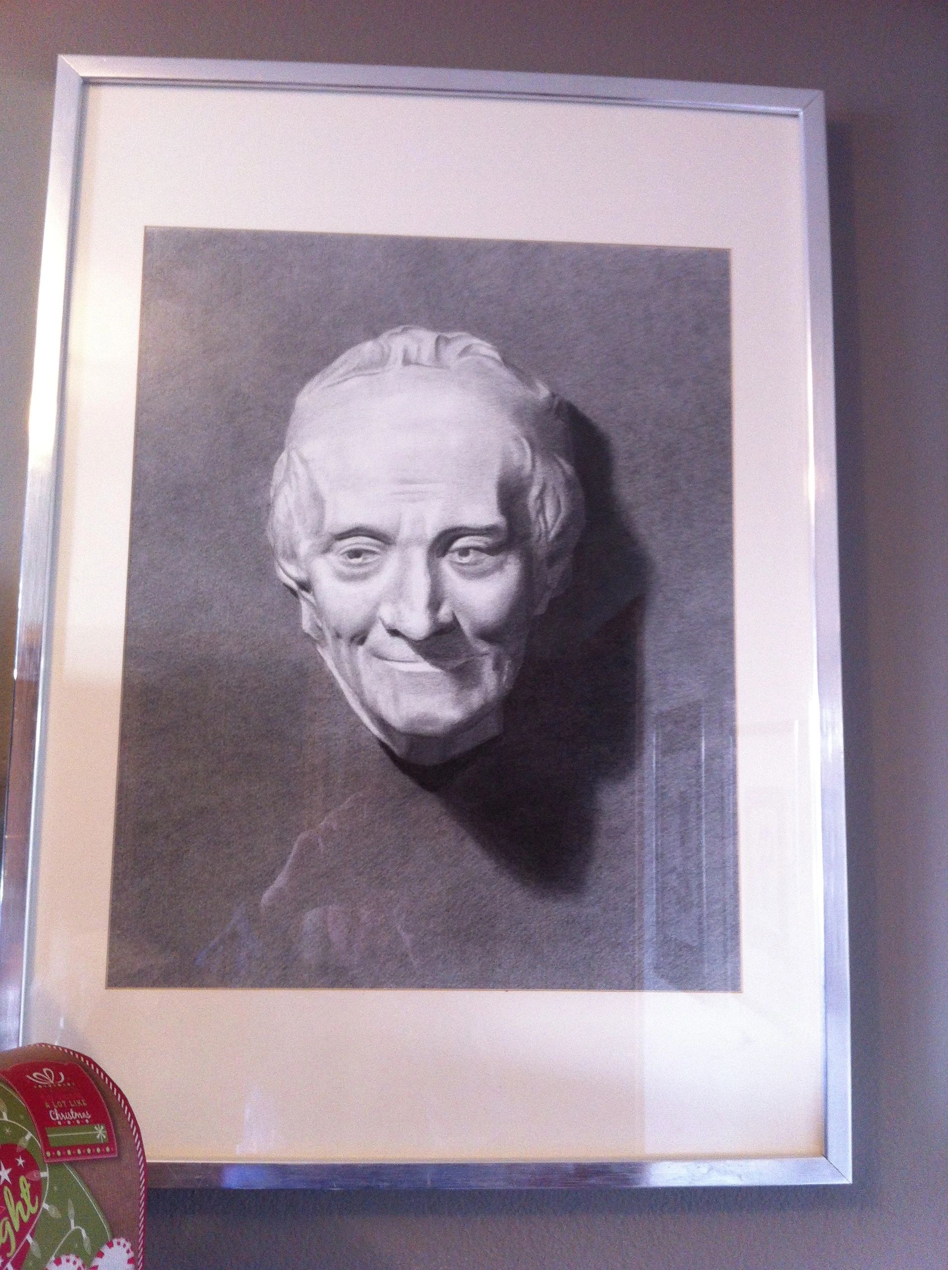 Charcoal - Cast of Voltaire