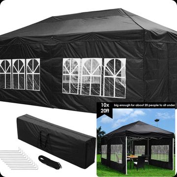 20 x 10 Tent (black or white)
Includes tent stakes, and sandbags 