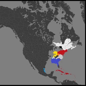 Map of the Eastern Factions.