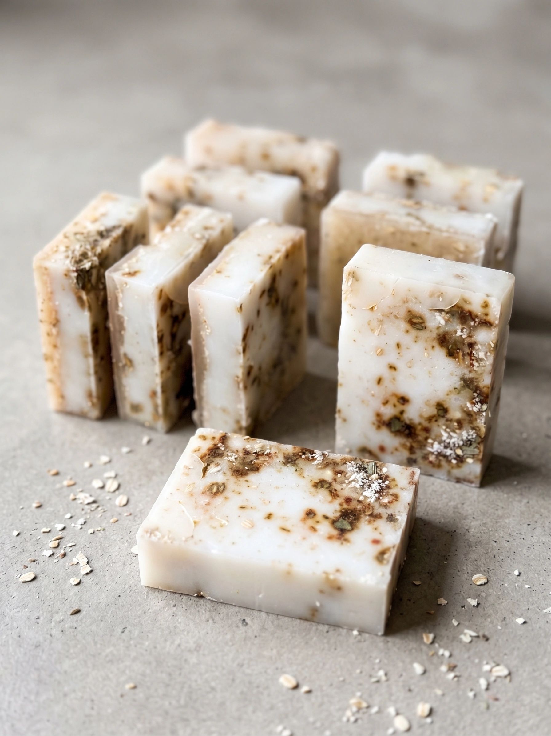 Eucalyptus, Honey & Oats Goatmilk Soap