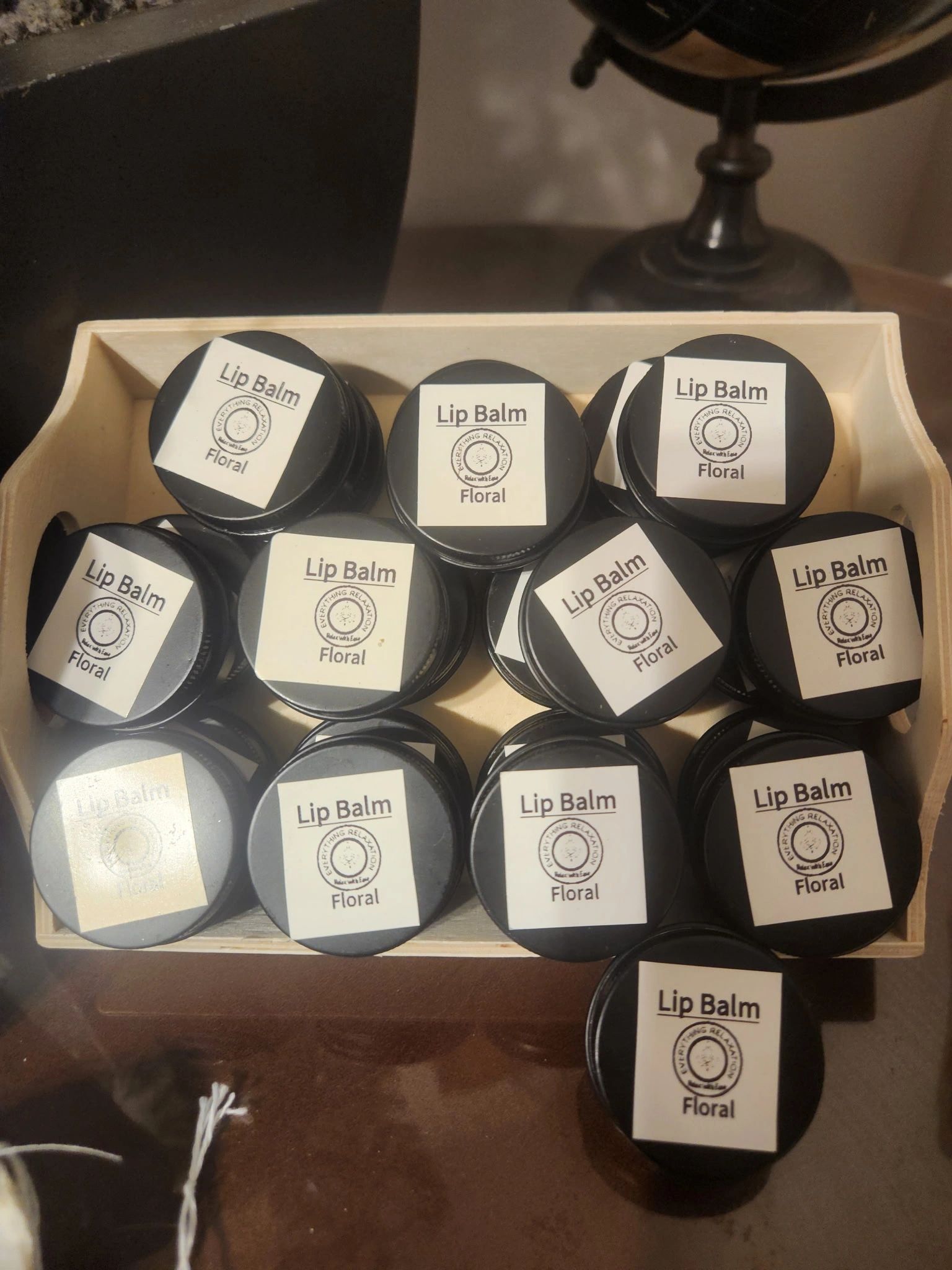 Organic Lip Balm Floral
