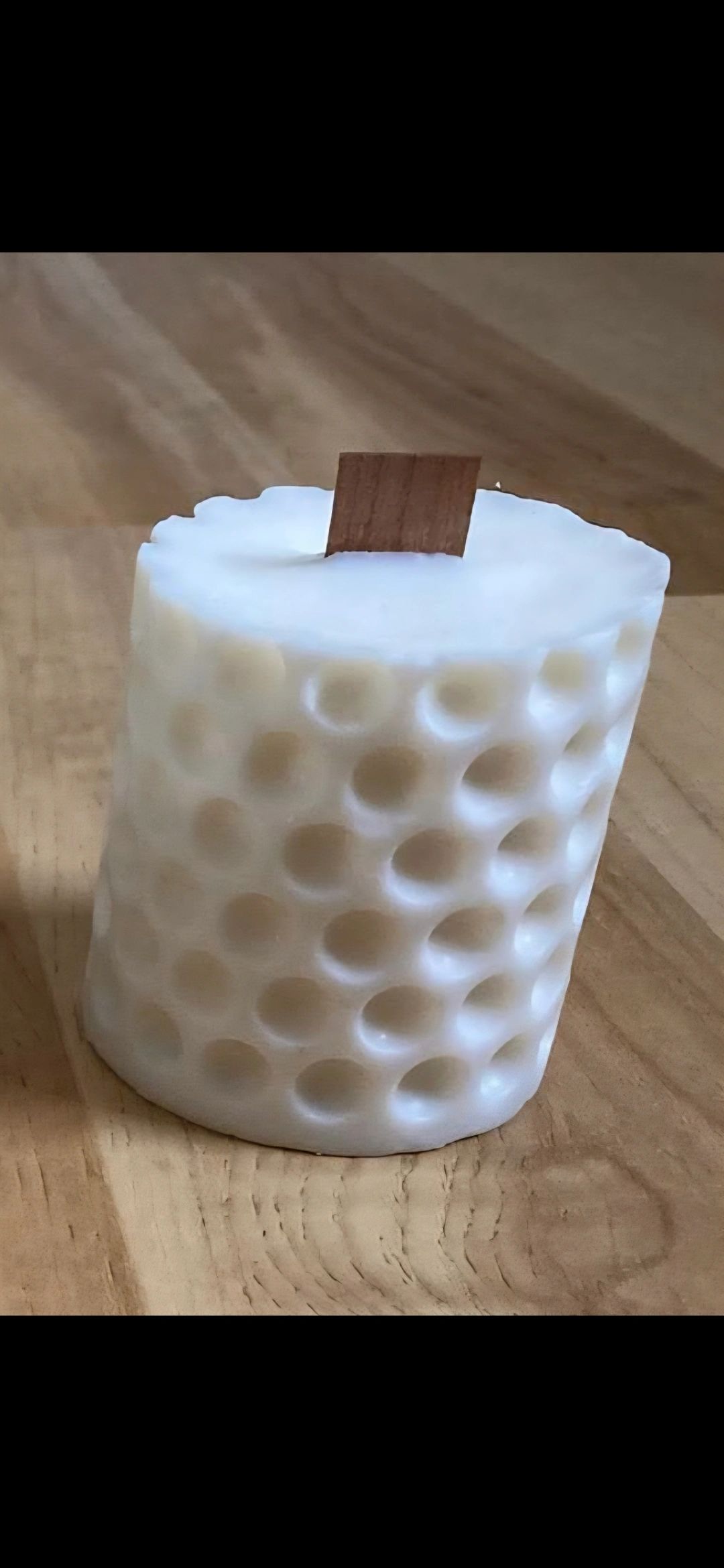 Textured Candle
