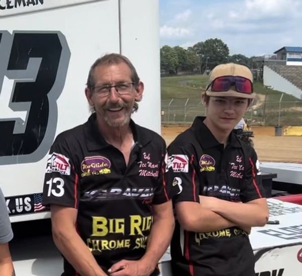 Driver of #13- Bob Mitchell