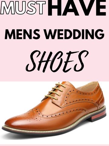 Men's Oxford Formal Dress Shoes For The Groom 