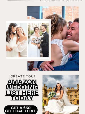 AMAZON WEDDING LIST, CREATE YOUR WEDDING LIST HERE TODAY 