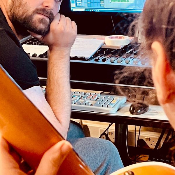 In the Studio - Deborah & Ryan